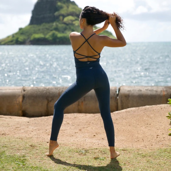 Iwa Company The KAILA 26" Full-length Pocket Legging - ENDLESS NIGHT Size Small - Picture 2 of 3